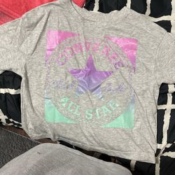 Converse Crop Top