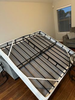 King Size Metal Platform Bed Frame