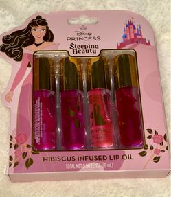Disney Princess Sleeping Beauty Hibiscus Lip Oil Set