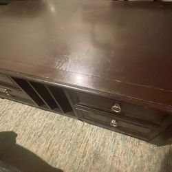 Lift Top Coffee Table and Matching Side Table