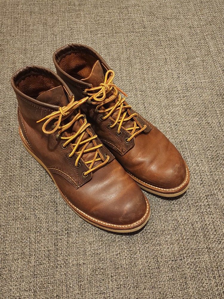 Red Wing Rover 2950 Leather Boots Men Sz 7.5, Woman Sz 9