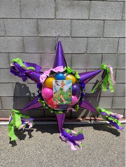 Tinkerbell star pinata with ball