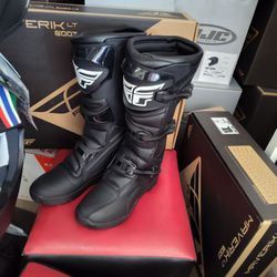 Fly racing offroad dirt bike boots size 9