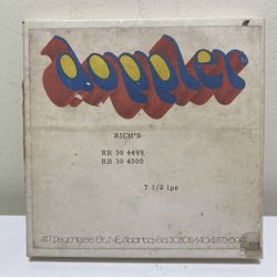Radio Advertisement Reel to Reel Tape RICH’S 1972 Theme Songs Jingles Original.