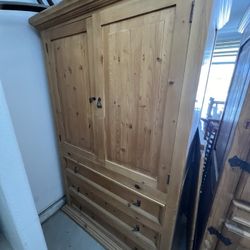 Large Pine Armoire
