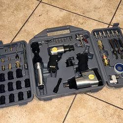 **NEW**50 pc air tool kit  ***Air impact wrench, ratchet, air hammer and accessories set 