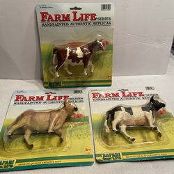 Farm Life Hand Painted Animal Figures