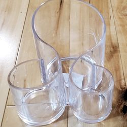 Clear Desk Organizer