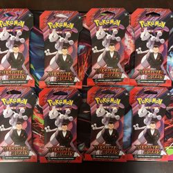 Pokemon Destined Rivals Booster Sleeves New 