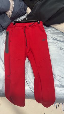 Red Nike Tech Pants