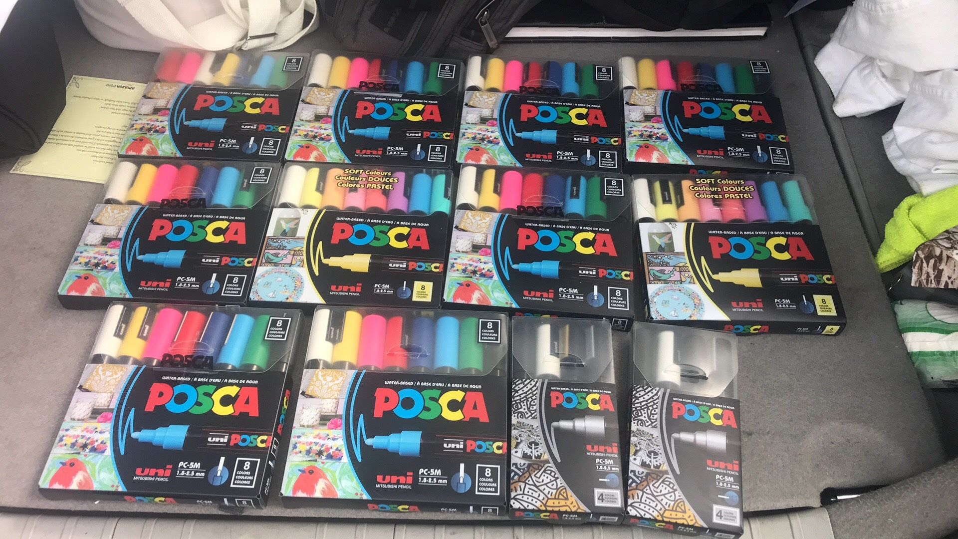 New Omni Posca Acrylic paint markers, pc-5M, bullet tip