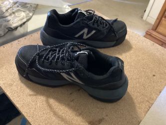 New Balance 589 Men’s Composite Toe Industrial Shoes Size 9 Black/Grey