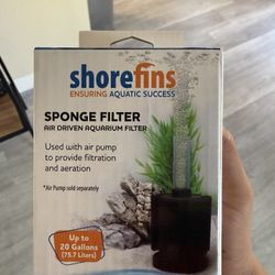 Shore Fins Sponge Filter 