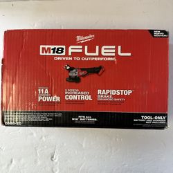 Milwaukee M18 Fuel Brushless 4-1/2in./5 in. Grinder