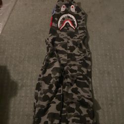 Bape Double Zip Up Jacket