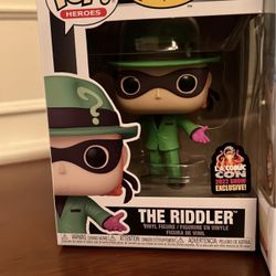 Funko Pop The Riddler LA ComicCon Exclusive