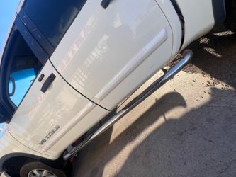 Nissan Titan Side Steps Chrome