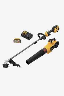 DeWalt 60V MAX* 17 IN. BRUSHLESS CORDLESS ATTACHMENT CAPABLE STRING TRIMMER AND HANDHELD AXIAL BLOWER COMBO KIT