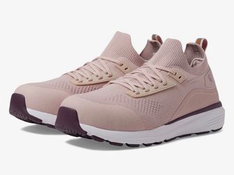 Carhartt Haslett 3 SD Nano Toe Work Shoe Women's Shoes Light Pink : SIZE 8 B