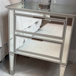 Mirrored Nightstand by Pottery Barn 