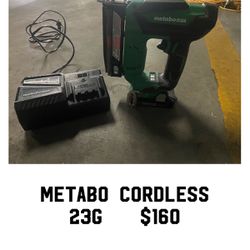 Cordless Metabo 23g Pin Nailer 