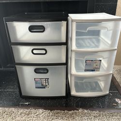 Plastic Storage Drawers 