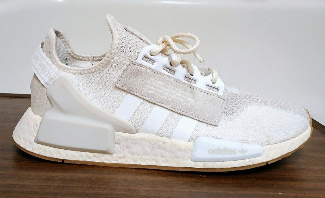 Adidas NMD R1 V2 QUILTED ALUMINUM Rare! H01252 Size 9.5