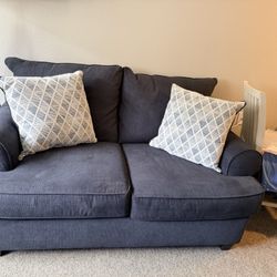 Loveseat - Light Blue - $200