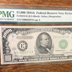 $1000 Federal Reserve Note