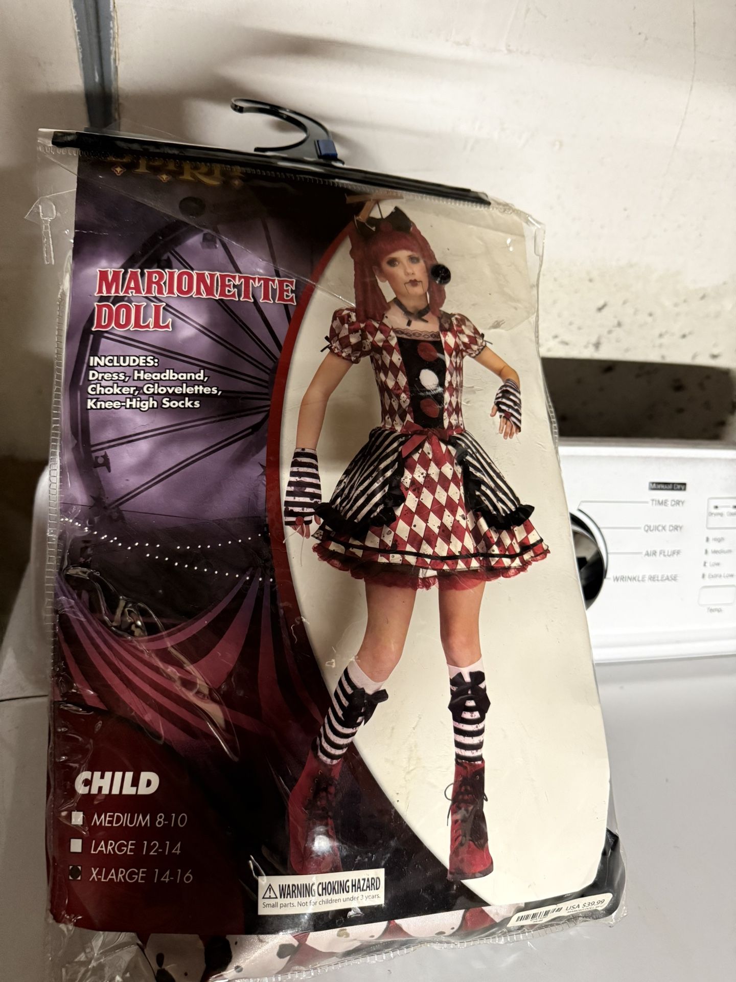 Clown Doll Costume