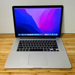 MacBook Pro 15” Apple Intel Core i7/16GB RAM/512GB⚡️🔥Laptop Comes with Microsoft Office Word Excel, Logic,Final Cut💻 1Yr Wrnty✅ $0Down Finance Avail