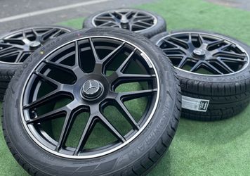 20" RIMS TIRES FOR MERCEDES WE FINANCE TXT FOR PRICES