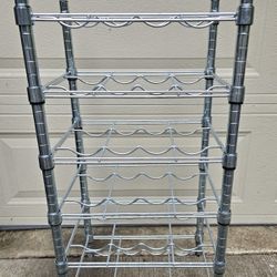 Wire Wine Beer Bottle Rack