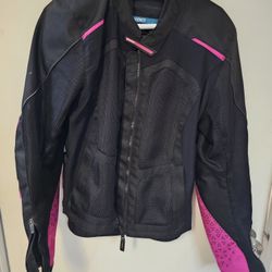 Womens Motorcycle Mesh Jacket – Size XL – Great for Summer Riding