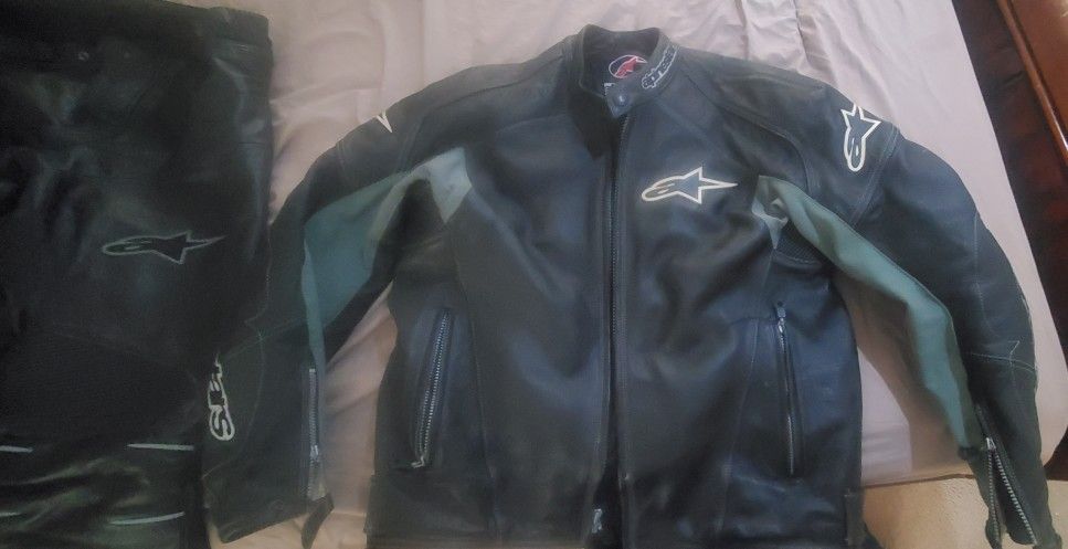 Alpinestars FULL Leather MOTORCYCLE SUIT