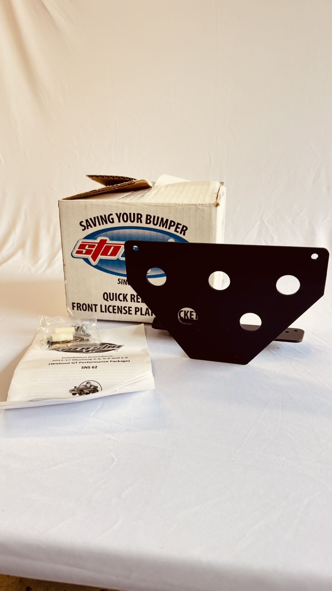 Sto N Sho Detachable Front Licenseuu Plate Bracket