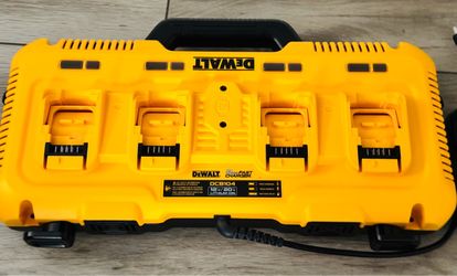 DEWALT 12V/20V/60V MAX 4-Port Lithium-Ion Battery Charger