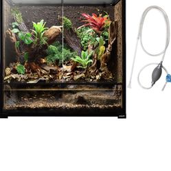 Massive Tarring Reptile Tank, Paludarium. 36x18x36