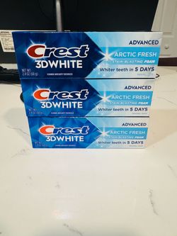 Crest 3D Advanced Toothpaste
