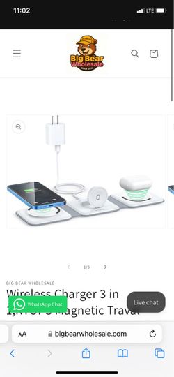 3-in-1 Magnetic Wireless Charging Pad