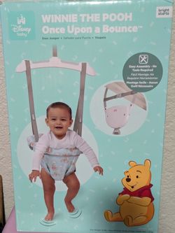 winnie the pooh baby jumper for door entryway