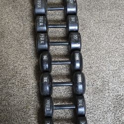 YORK DUMBELLS PRE USA VINTAGE