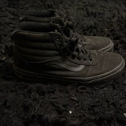 Black Vans 8