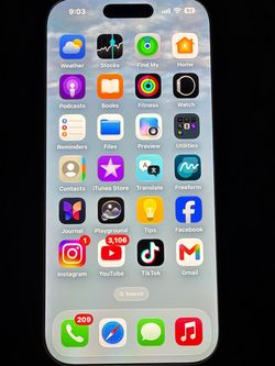 Like new iPhone 16 pro 256gb unlocked
