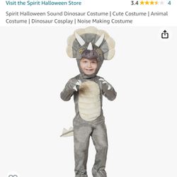 Toddler Triceratops costume 2T.