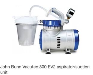 John Bunn Vacutec 800 EV2 Aspirator/Suction Unit