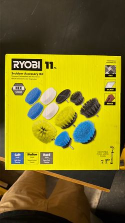 Ryobi 11pc Scrubber Accessory Kit