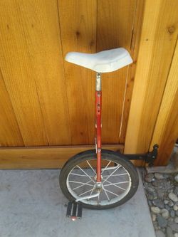 Vintage Adult Unicycle