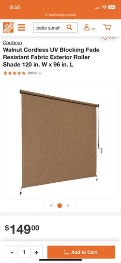 Cordless Sunshade