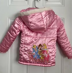 Disney Store Exclusive Disney Princess Girl's Jacket Size 5/6